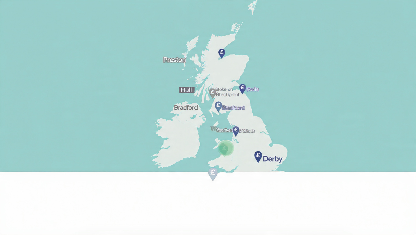 Cheapest UK cities for nurses 2025 with salary vs cost of living comparison.